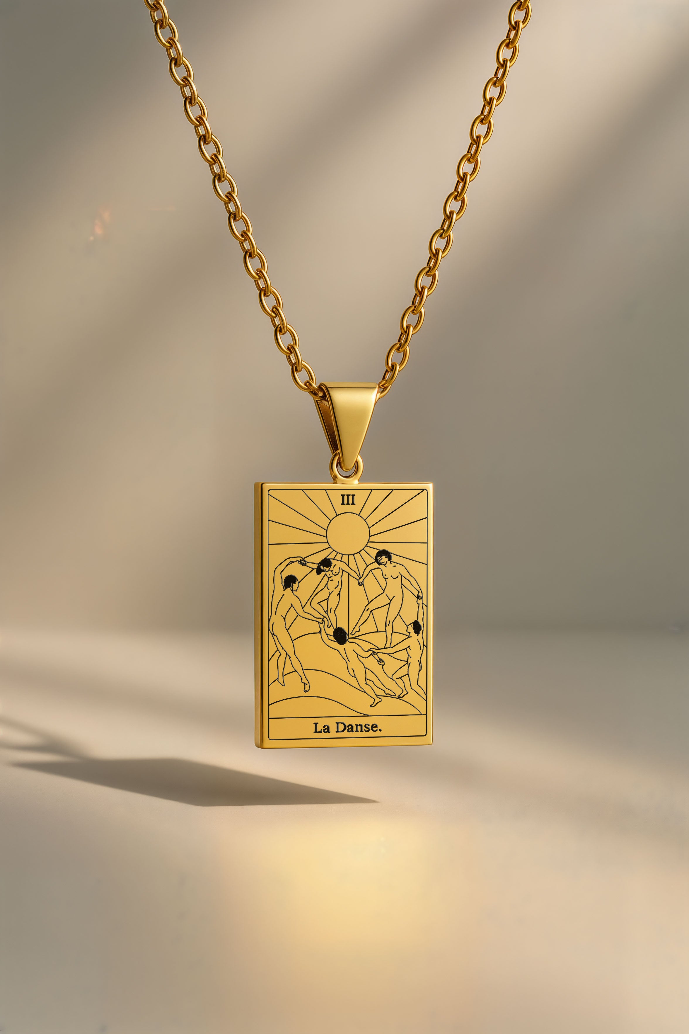 La Dance (Dans) - Henri Matisse | 316L Çelik Kolye