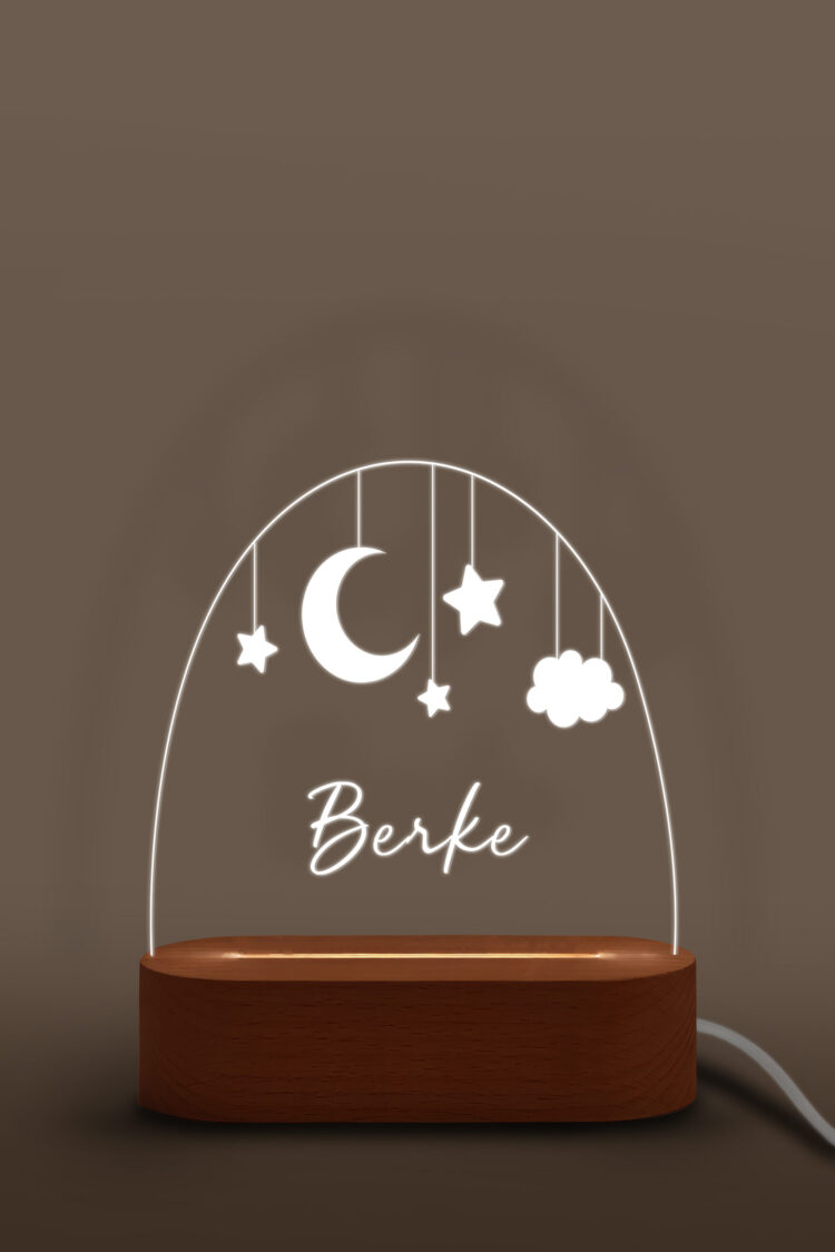 Ay ve Yıldız Bebek | Gece Lambası