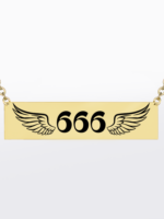 Angel Number 666 | 316L Çelik Kolye