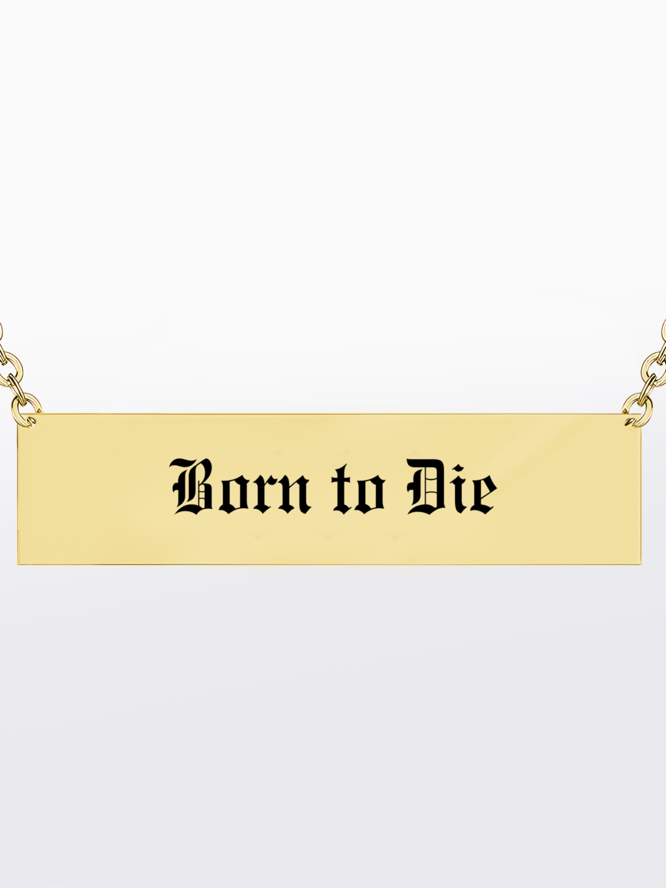 Born to Die | 316L Çelik Kolye