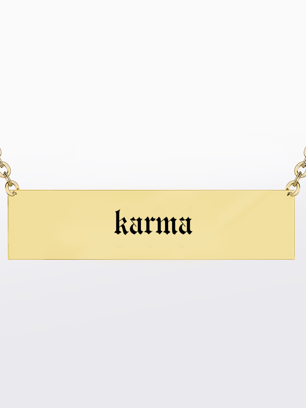 Karma | 316L Çelik Kolye