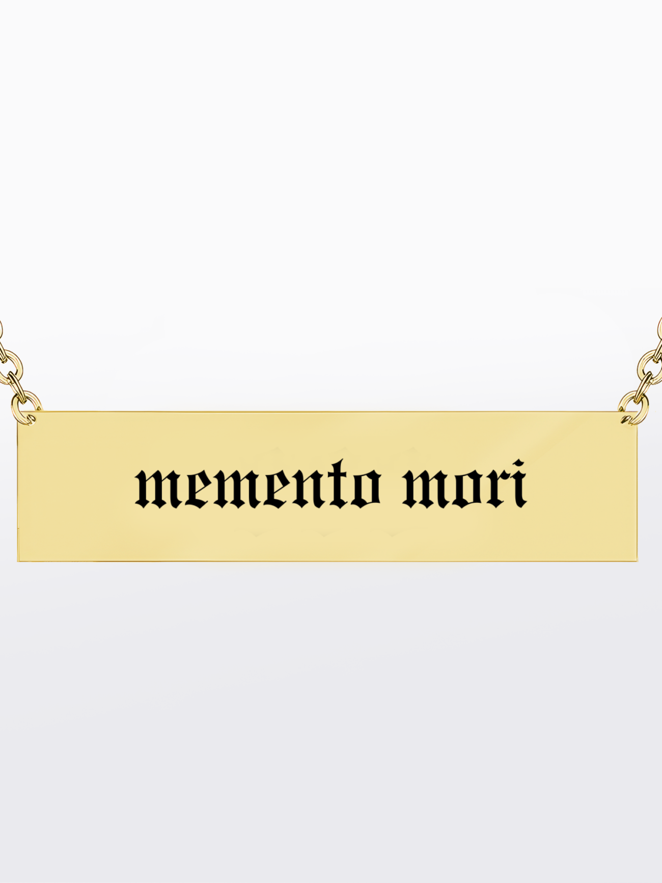 Memento Mori | 316L Çelik Kolye