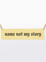 Name not my story | 316L Çelik Kolye