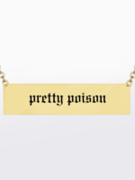 Pretty poison | 316L Çelik Kolye