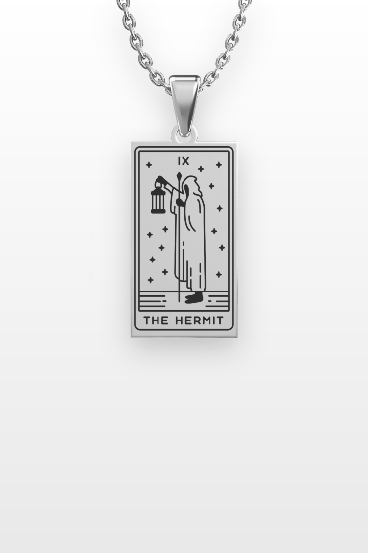 the hermit tarot card S