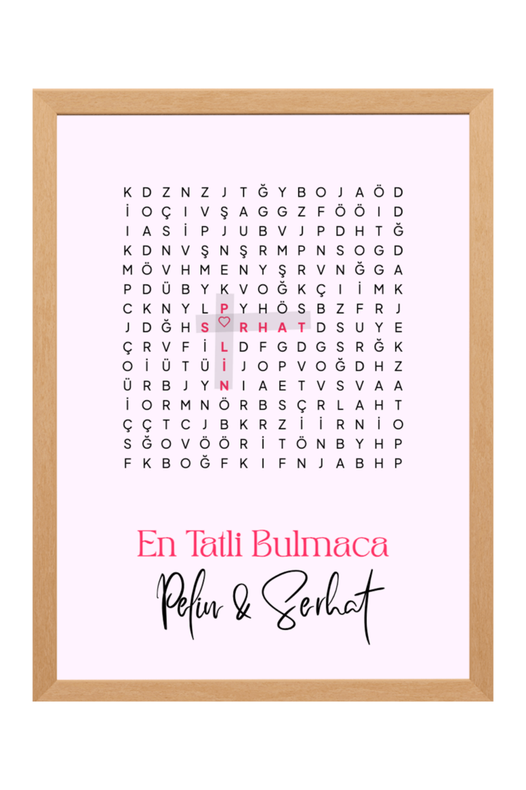 Bulmaca Poster