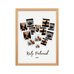 Kalp Polaroid Poster