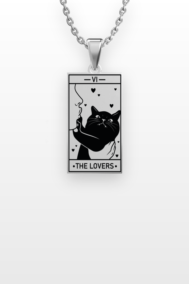 kedi-tarot-the-lovers-asiklar-_-316l-celik-kolye-silver-rectangle